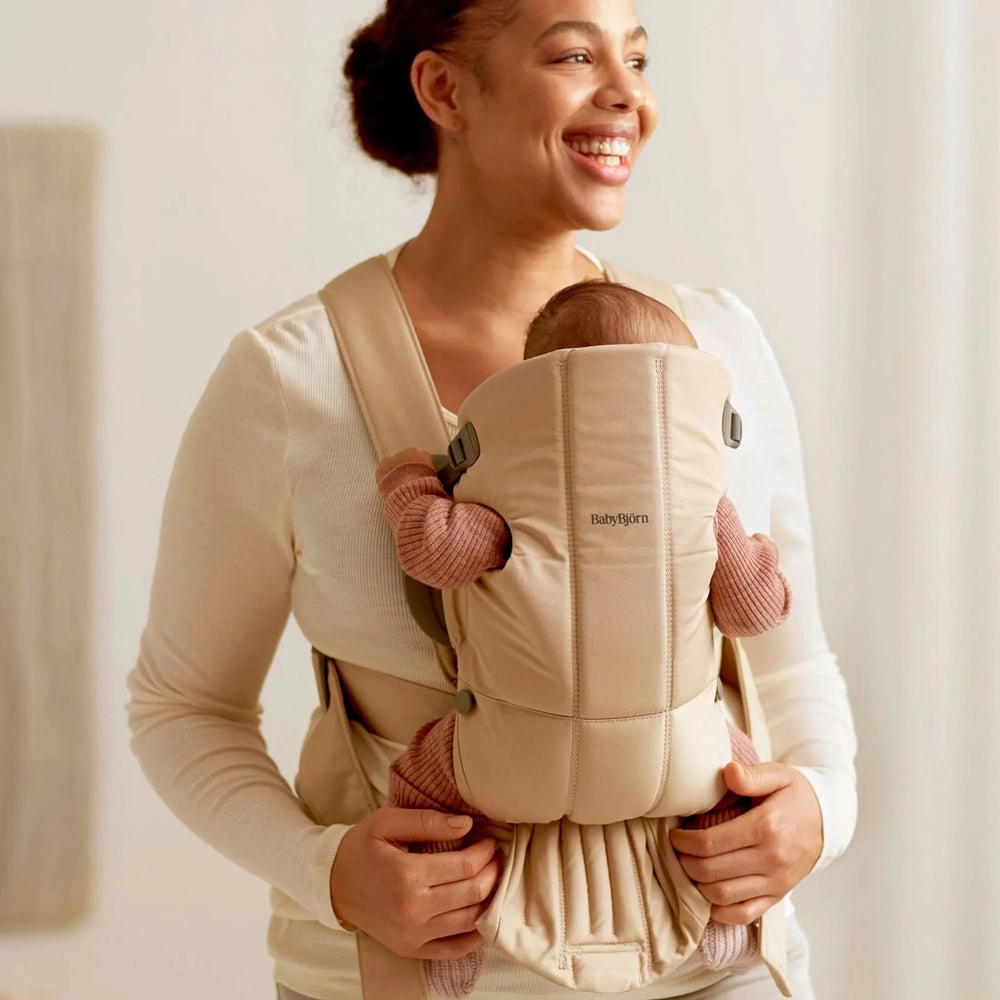 Babybjorn Carrier Mini Woven Beige