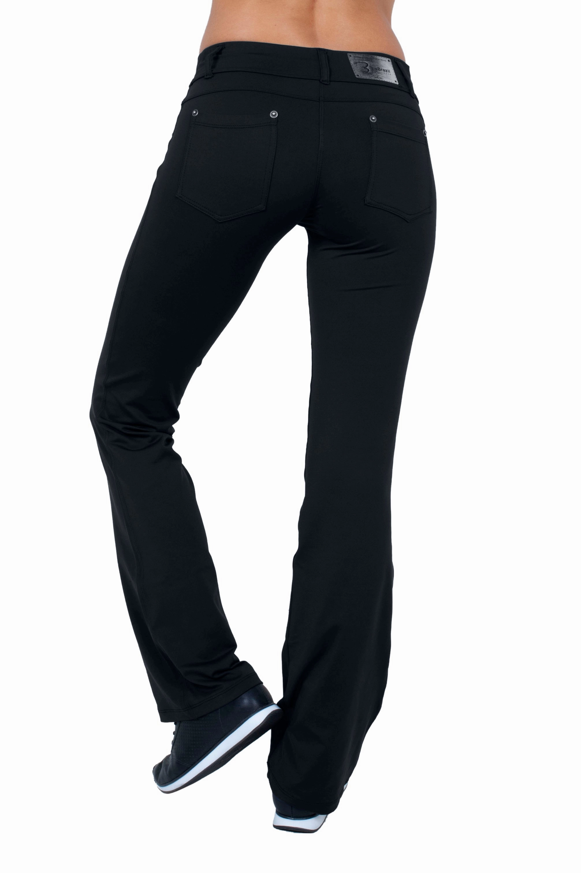 Bia Brazil Activewear Jean Pant PA4034 Black