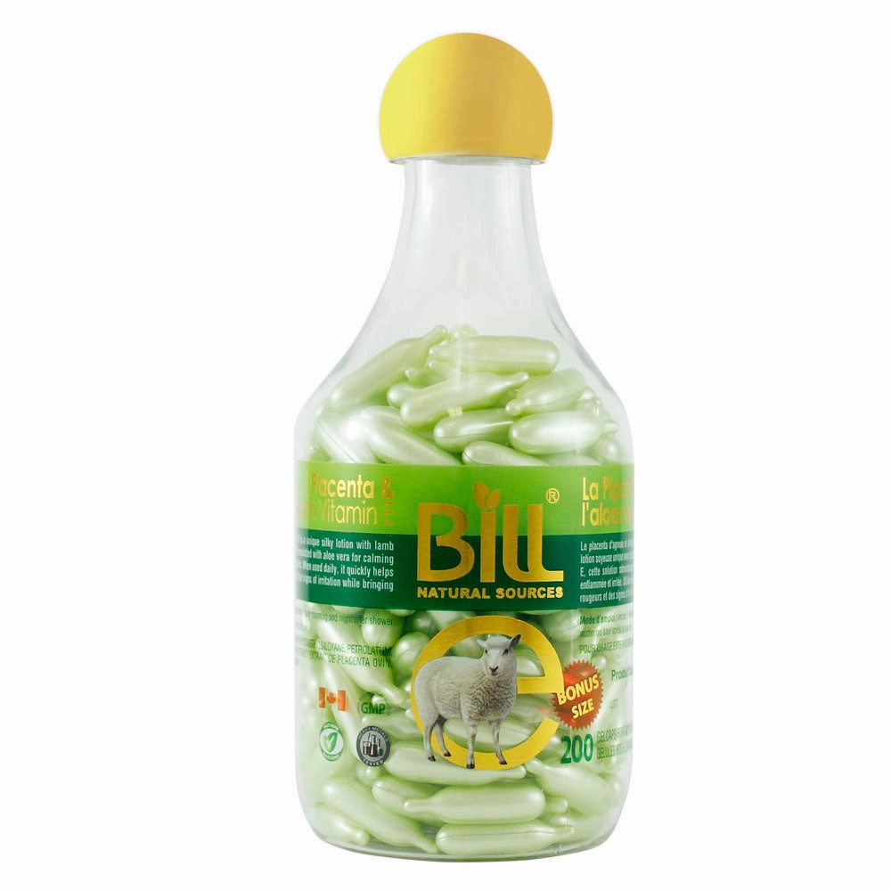 BILL Natural Sources® Lamb Placenta Facial Moisturizer with Aloe Vera & Vitamin E Gelcaps