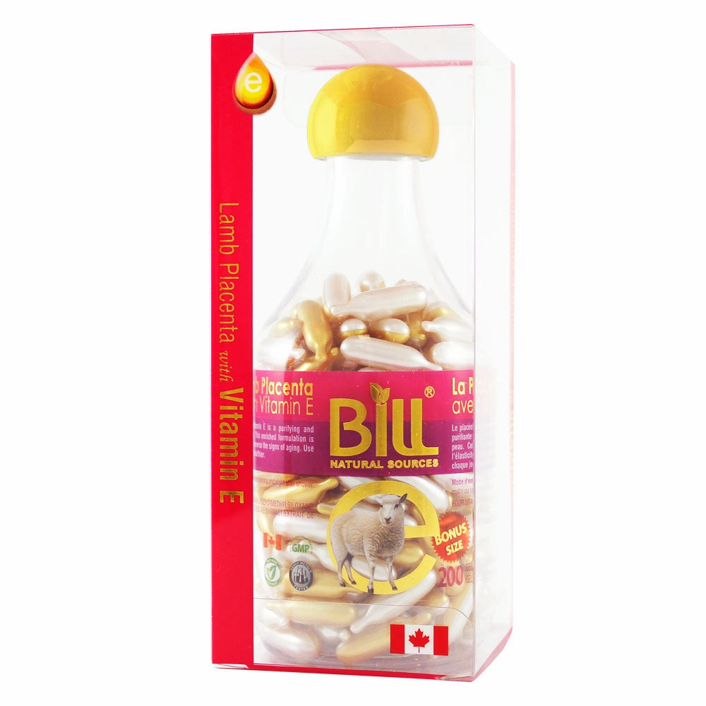 BILL Natural Sources® Lamb Placenta Facial Moisturizer with Vitamin E Gelcaps