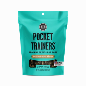 Bixbi Pocket Trainers - Peanut Butter Treats for Dogs