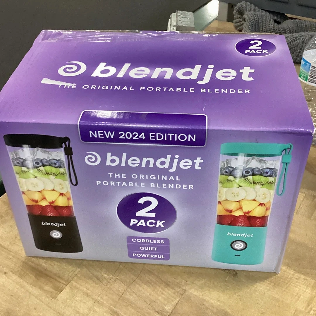 Blendjet 2 Pack Portable Blender, Mint & Black