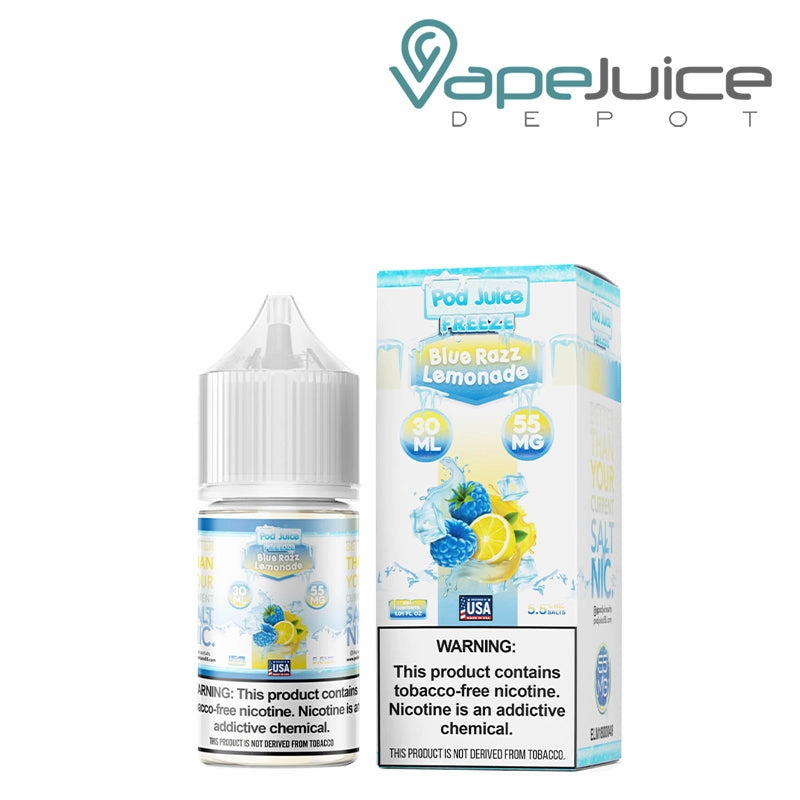 Blue Razz Lemonade Freeze Pod Juice TFN Salt 30ml