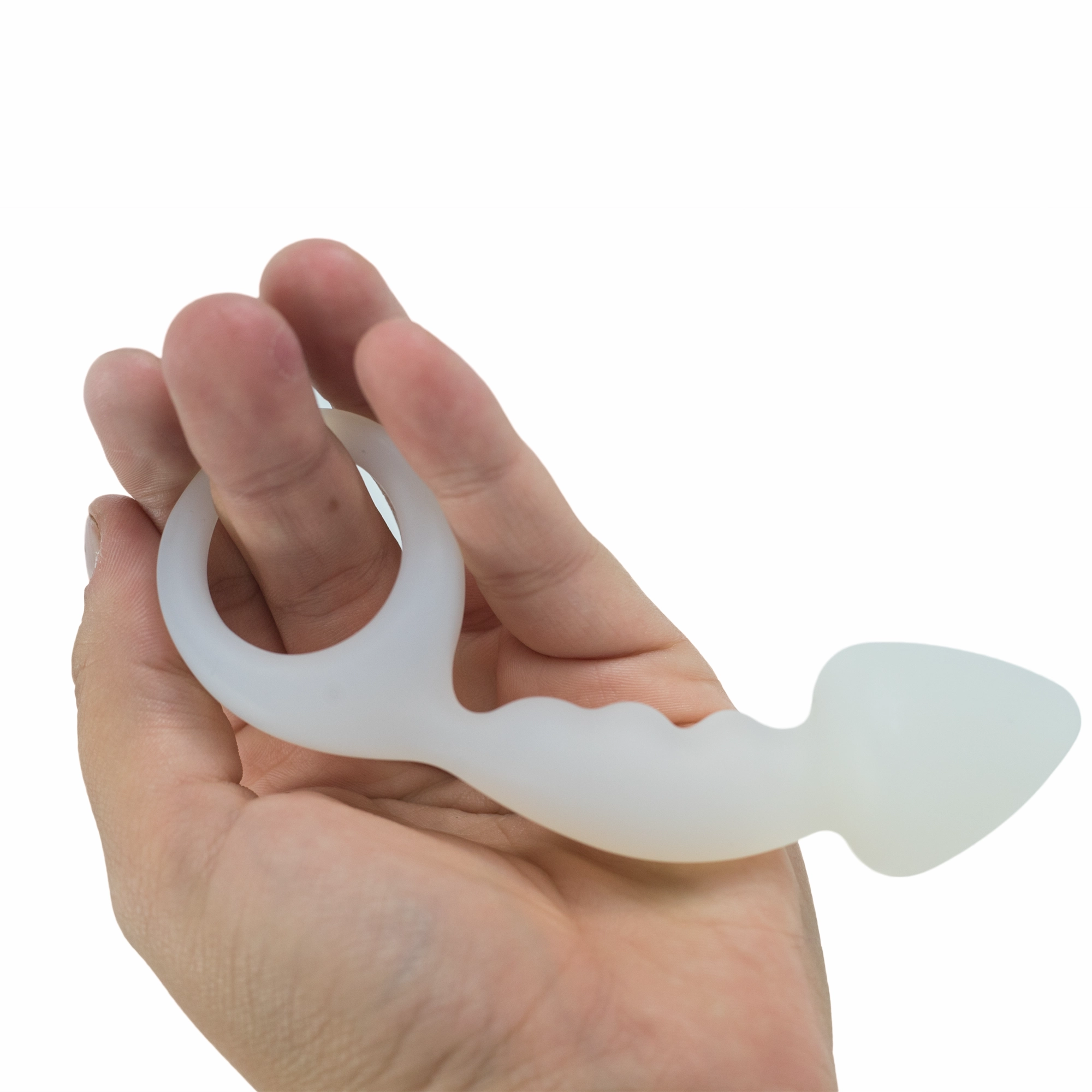 Bottoms Up® Silicone Anal Toy Set, Ice
