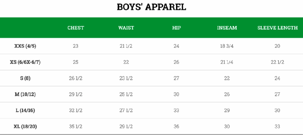 Boy's All Apparel Package w/ Pants