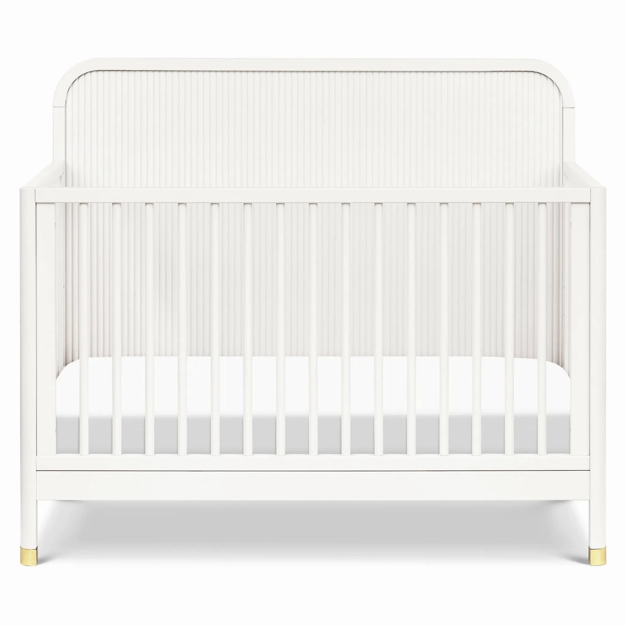 Brimsley Tambour 4-in-1 Convertible Crib - Warm White