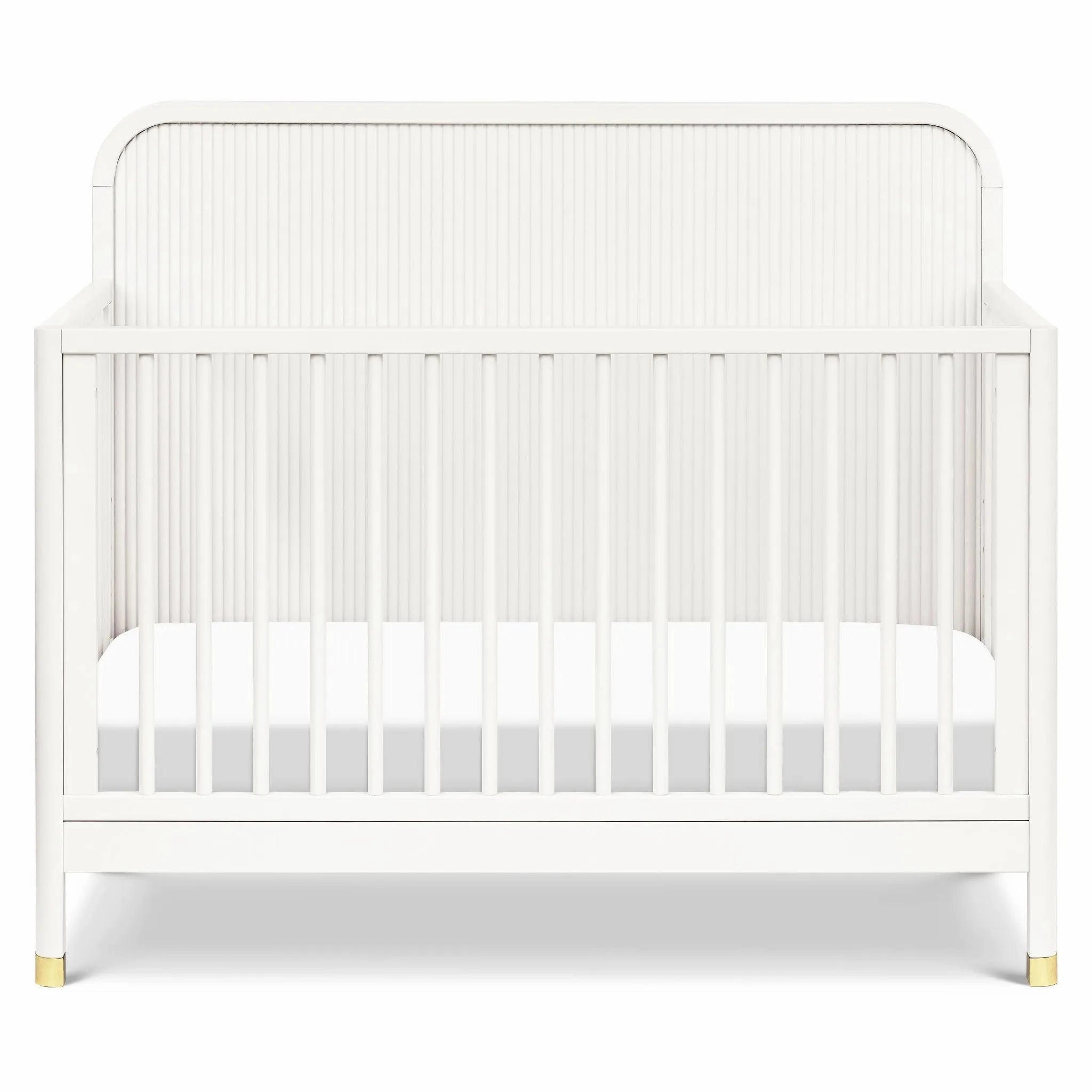 Brimsley Tambour 4-in-1 Convertible Crib - Warm White