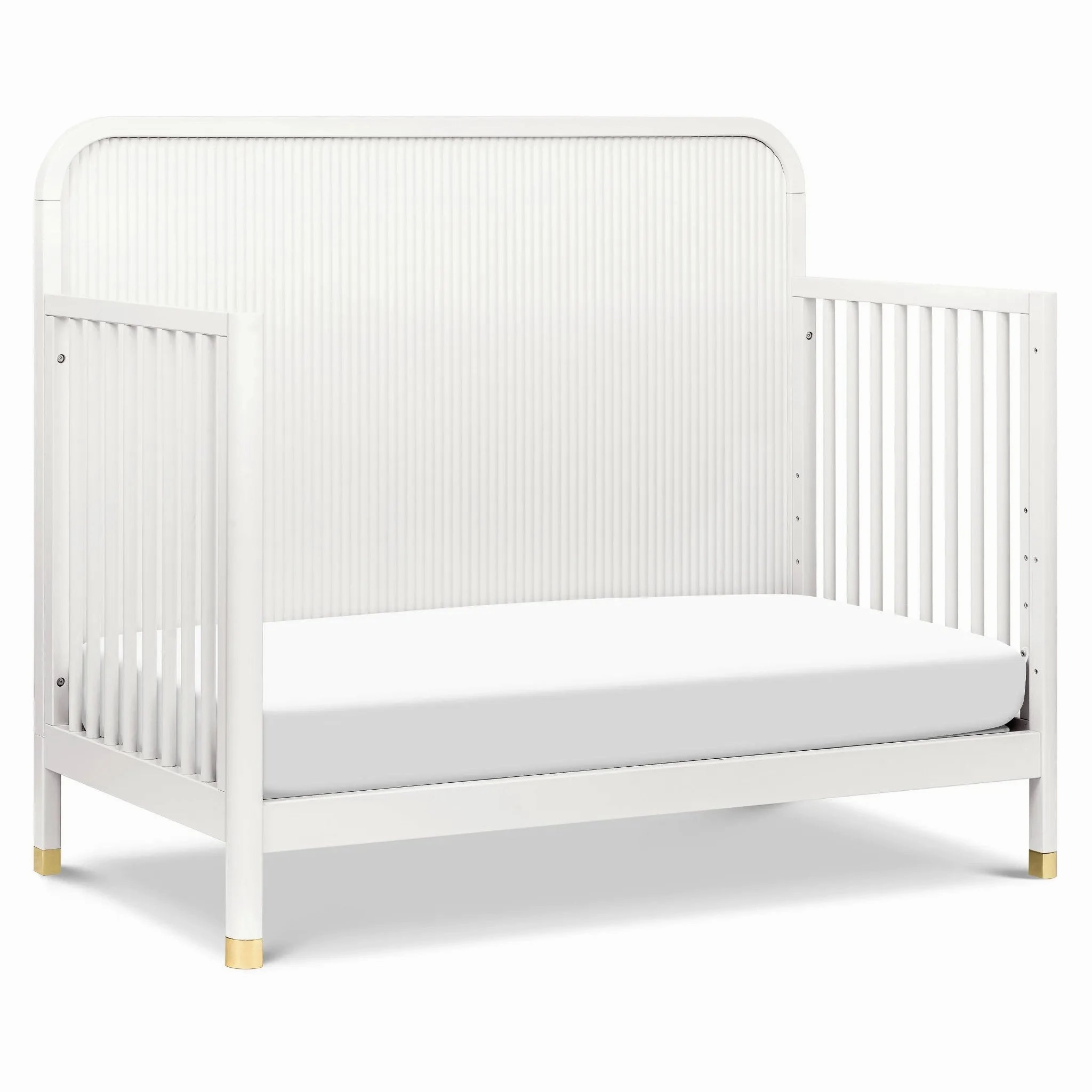 Brimsley Tambour 4-in-1 Convertible Crib - Warm White