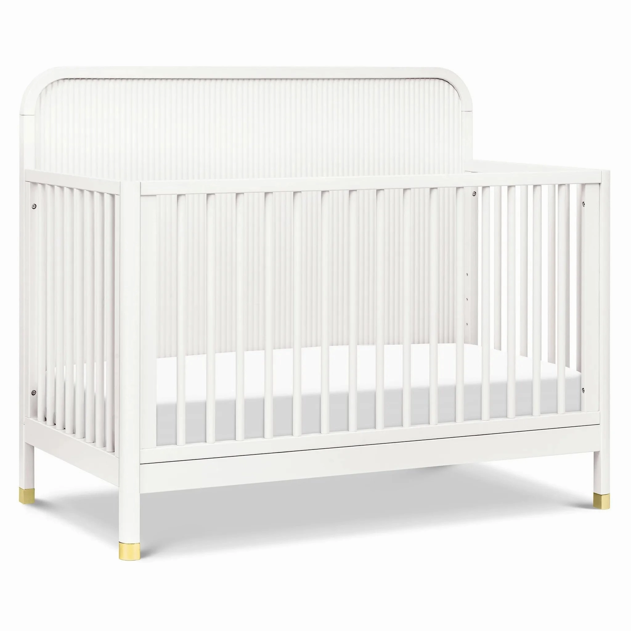 Brimsley Tambour 4-in-1 Convertible Crib - Warm White