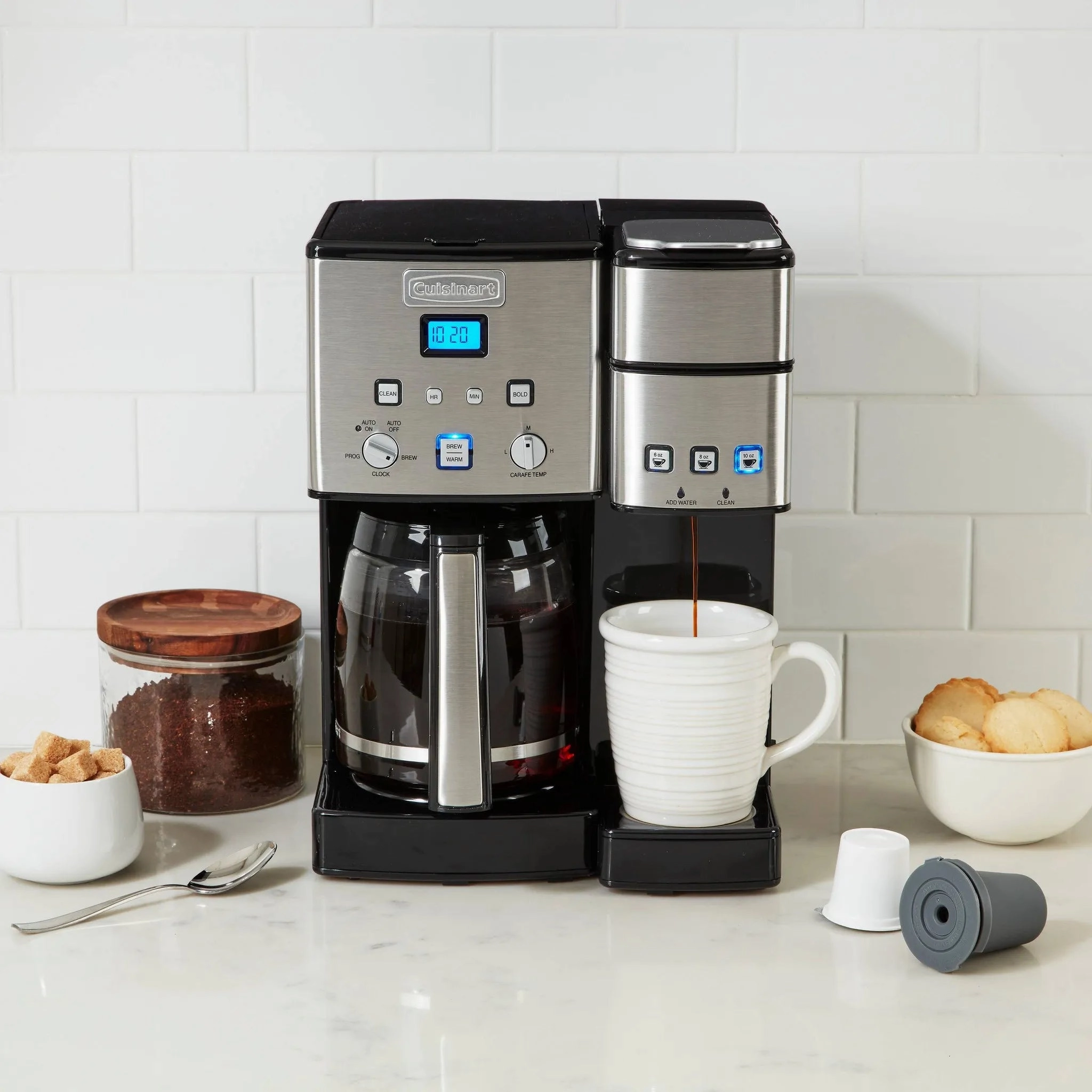 Coffee Center 12 Cup Coffeemaker and Single-Serve Brewer
