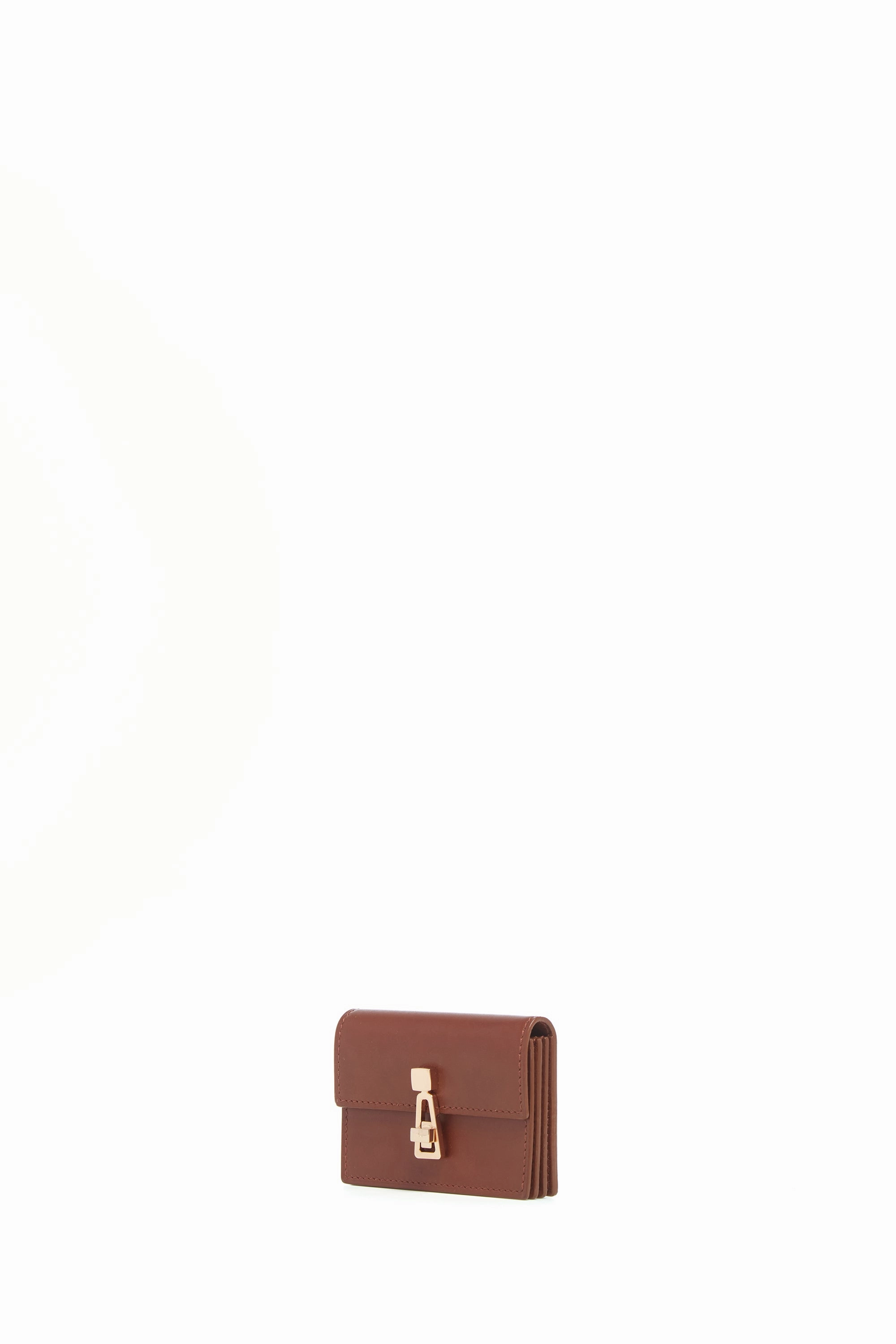 Concertina Card Wallet in Cognac Leather