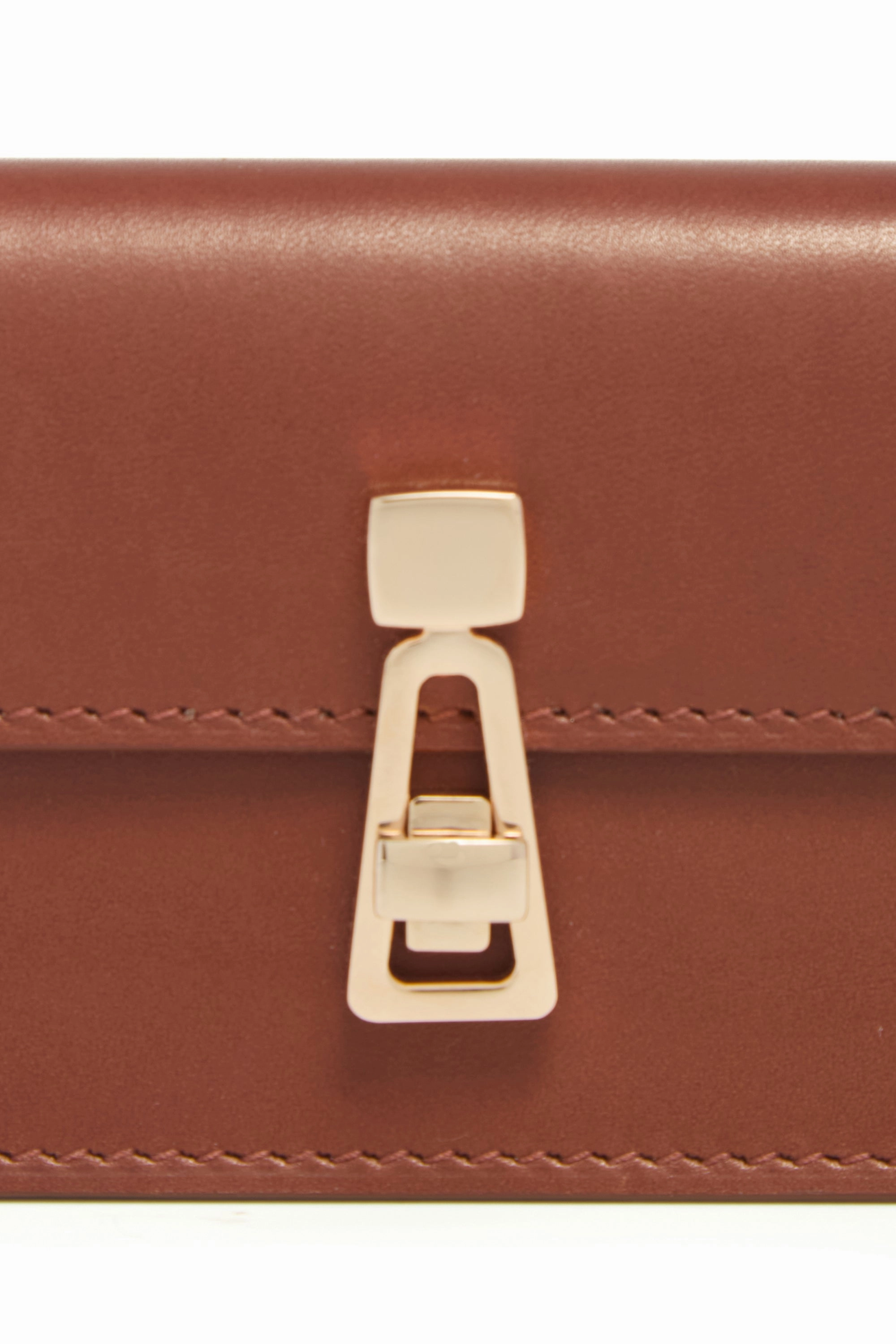 Concertina Card Wallet in Cognac Leather