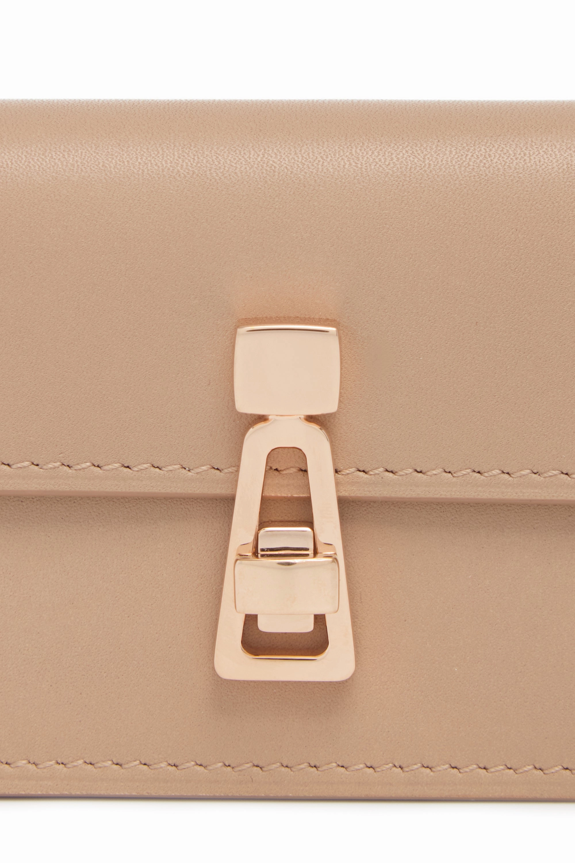 Concertina Card Wallet in Nude Leather