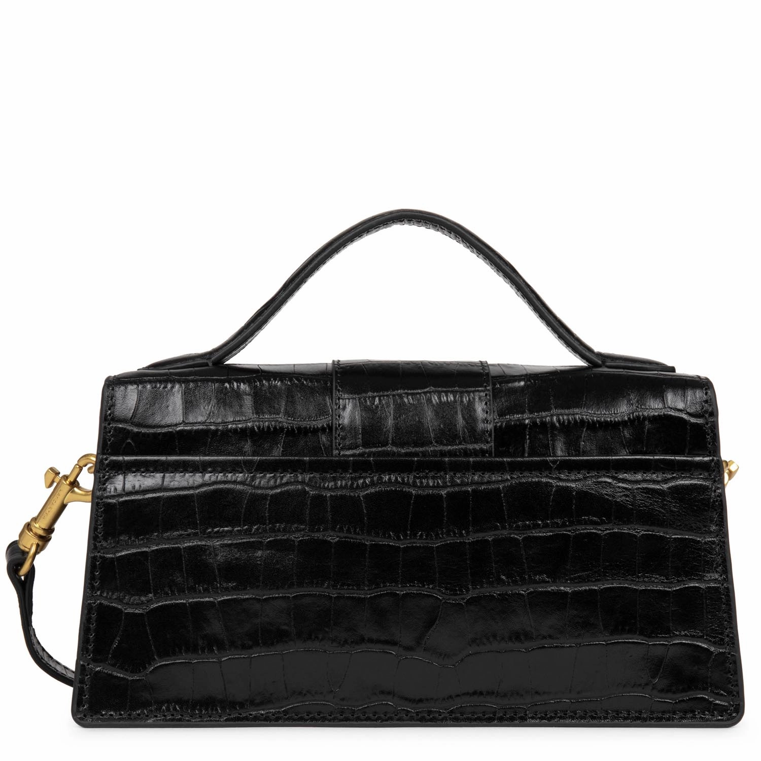 Croco Ily M Baguette Bag