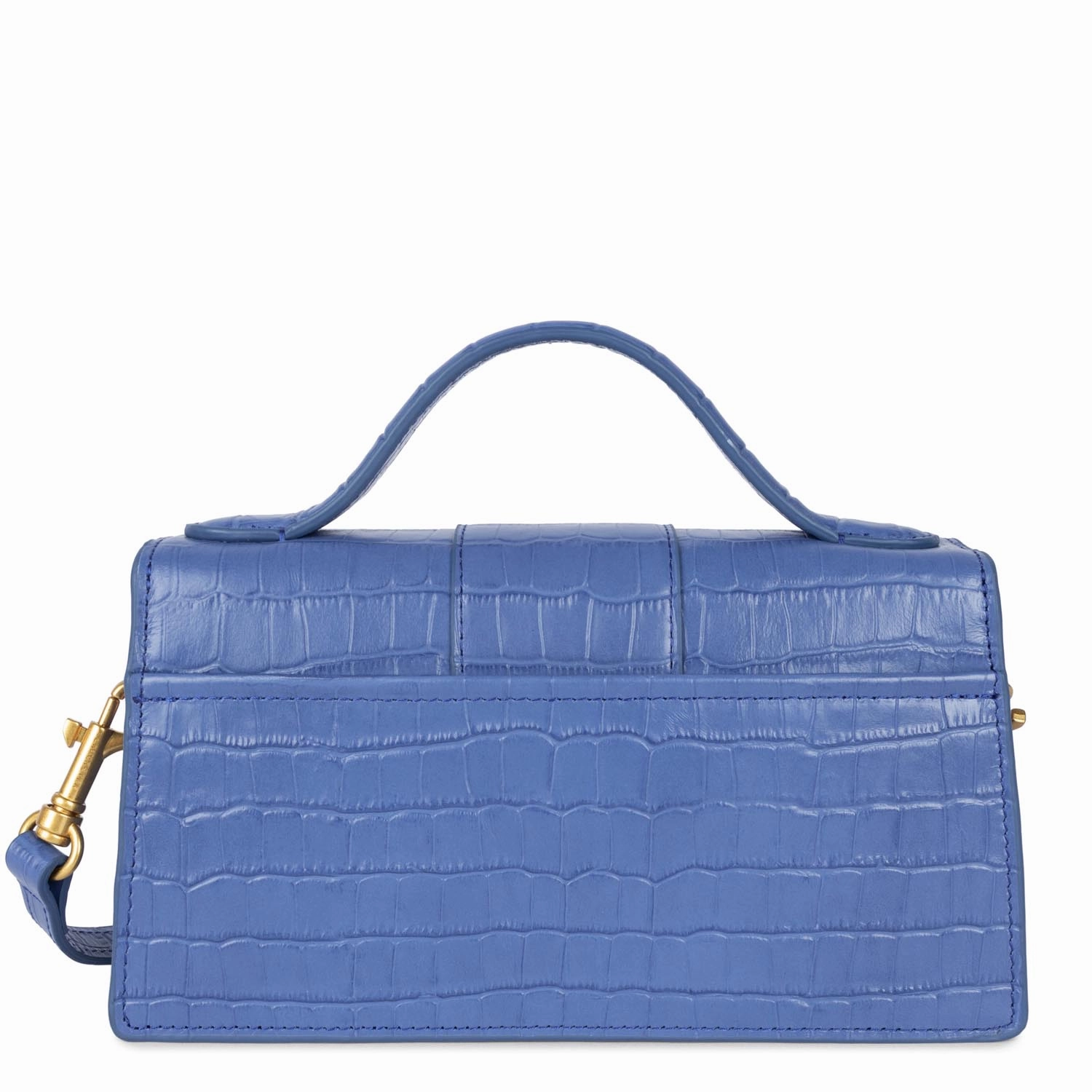 Croco Ily M Baguette Bag