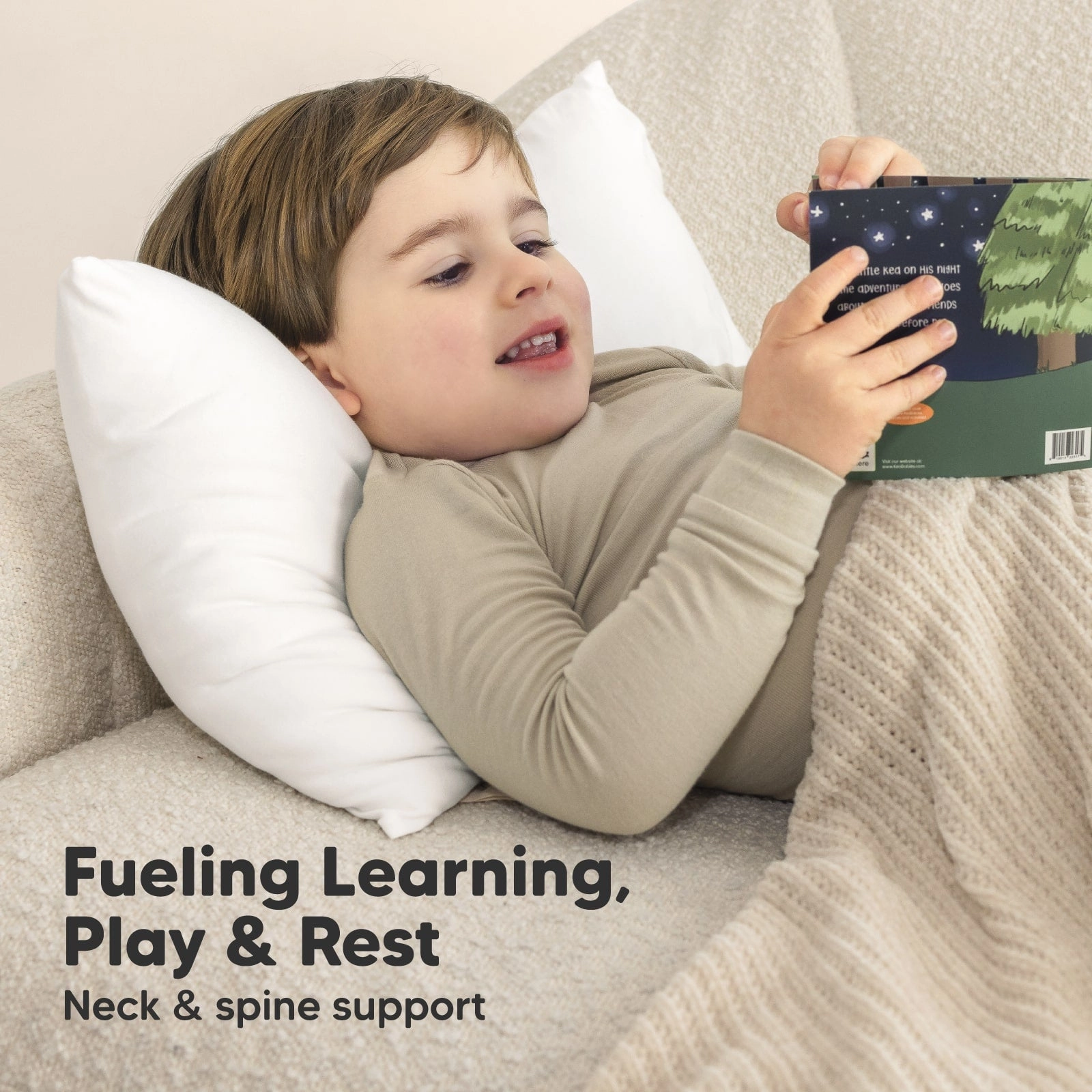 Cuddly Toddler Pillow with Pillowcase