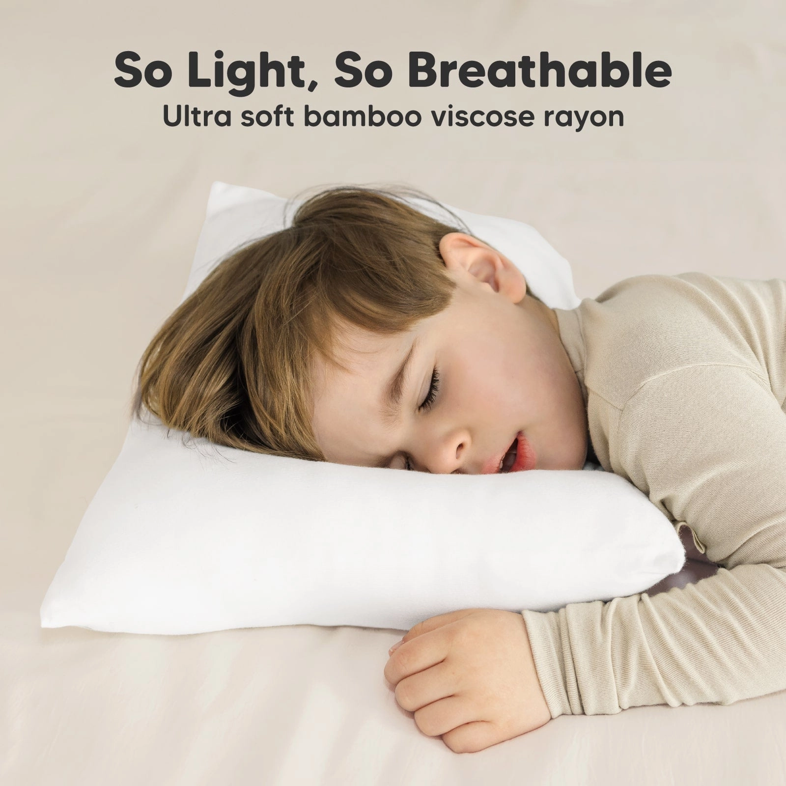 Cuddly Toddler Pillow with Pillowcase