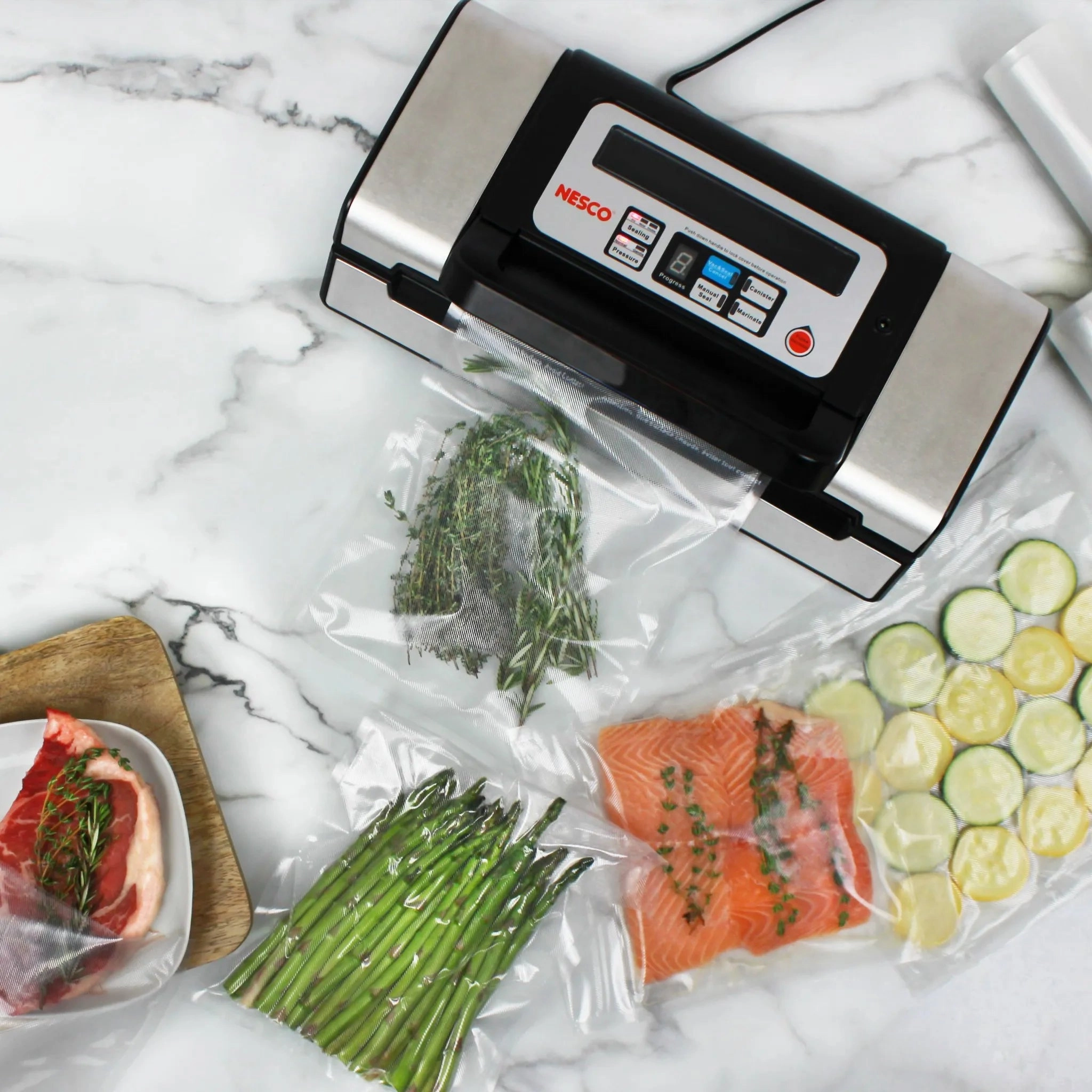Deluxe Vacuum Sealer: Silver
