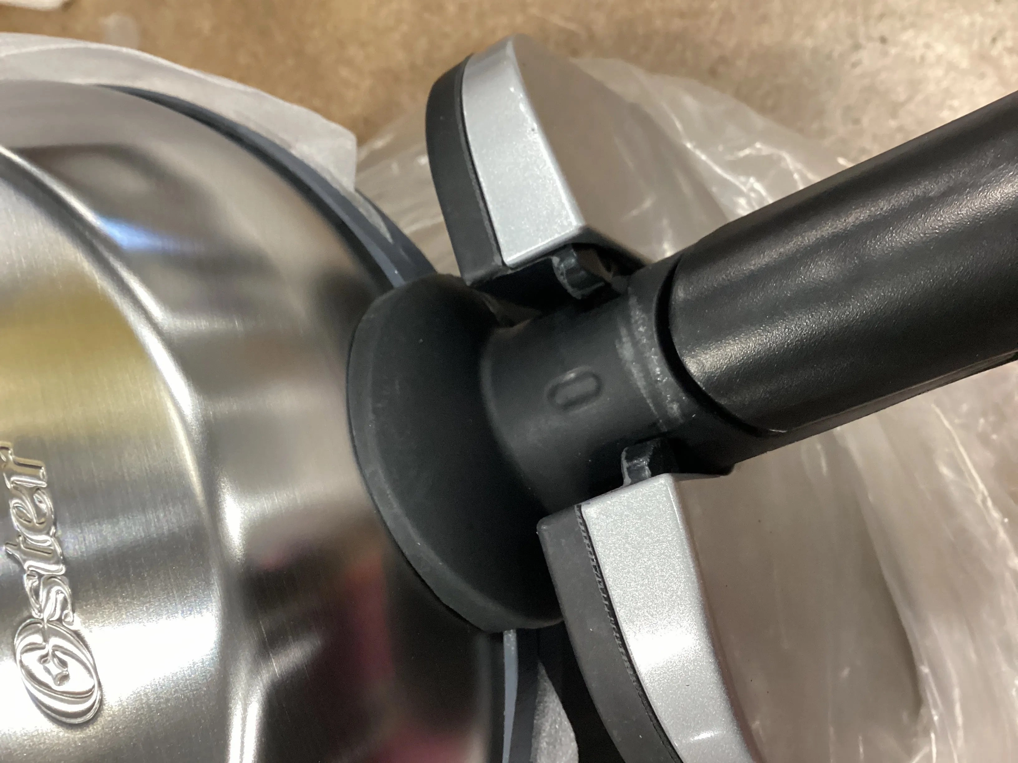 DiamondForce Nonstick Flip Waffle Maker - Silver (See Description)