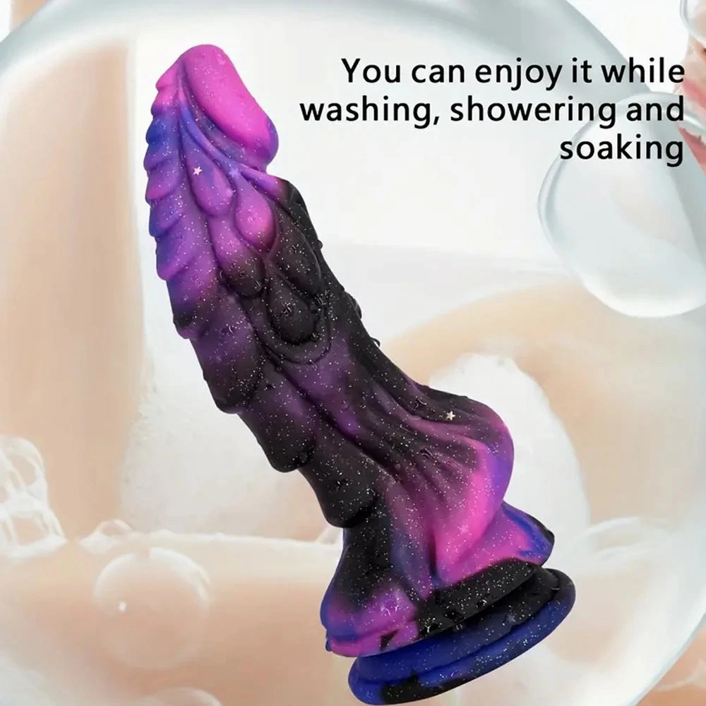 Dragon Fantasy Big Anal Dildo with Suction Cup Liquid Silicone