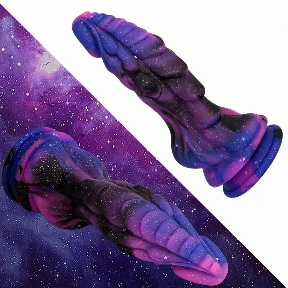 Dragon Fantasy Big Anal Dildo with Suction Cup Liquid Silicone