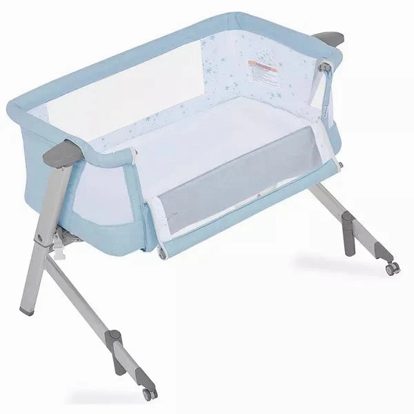 Dream On Me Skylar Bassinet and Bedside Sleeper - Blue