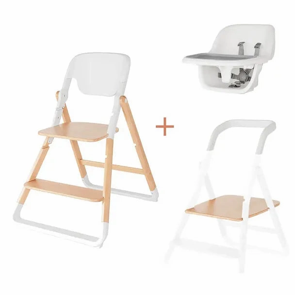 Evolve High Chair - Natural Wood