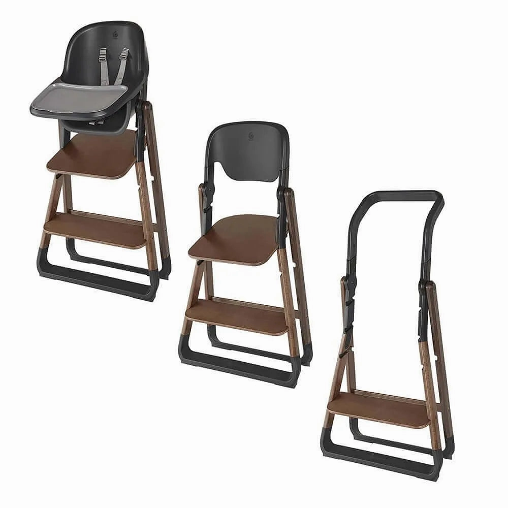 EVOLVE HIGH CHAIR SYSTEM - DARK WOOD