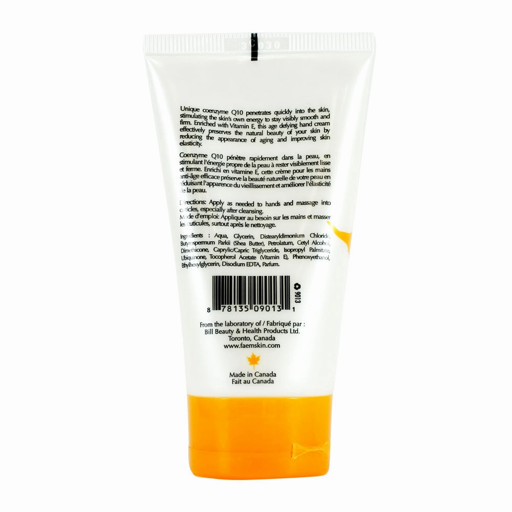 Faem Skin® Hand & Nail Intensive Care Q10 with Vitamin E Hand Cream