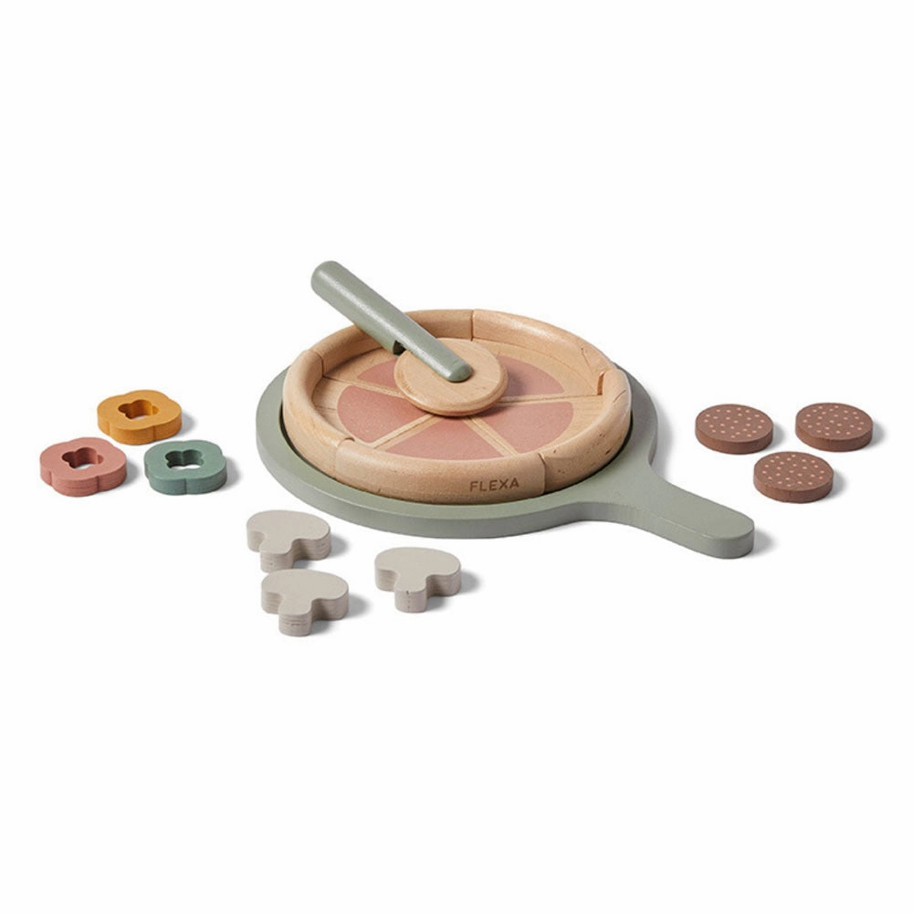 Flexa Pizza Wooden Play Set