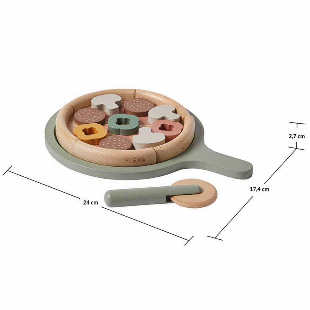 Flexa Pizza Wooden Play Set