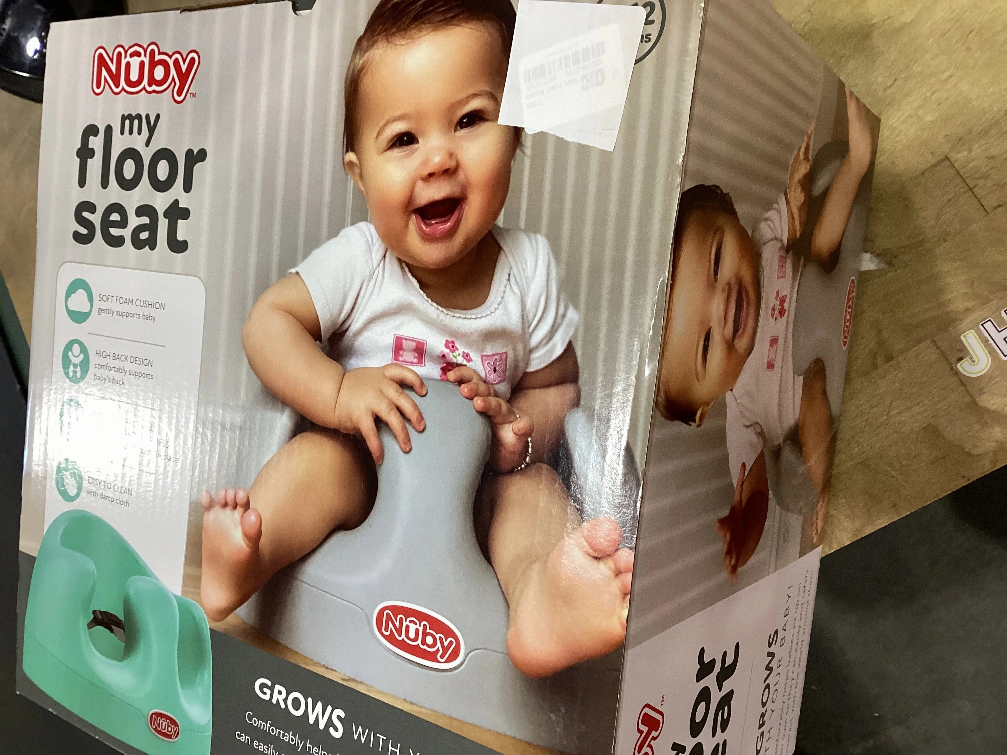 Foam Booster Infant Seat - Blue (See Description)