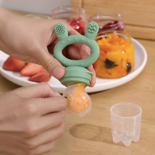 Fresh Food Teething Feeder & Cover Set VARIOUS COLOURS