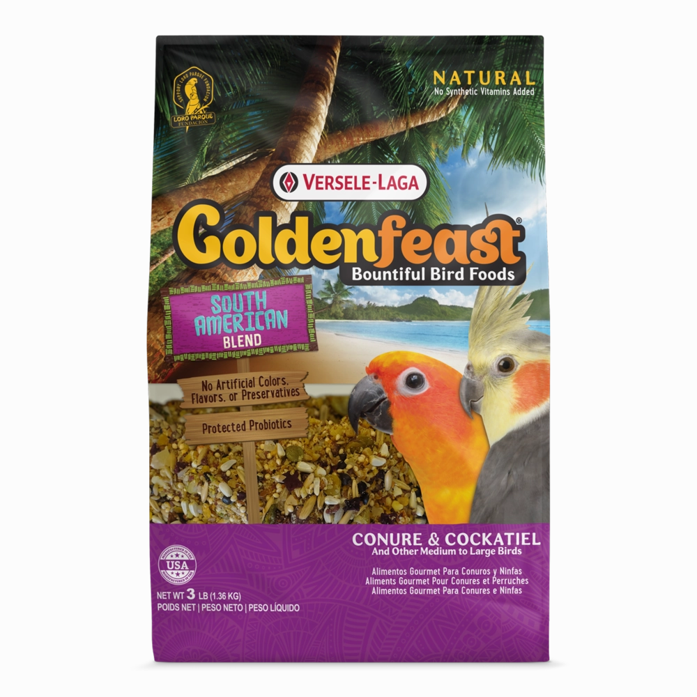 Goldenfeast Bountiful Bird Food South American Blend for Medium to Large Birds