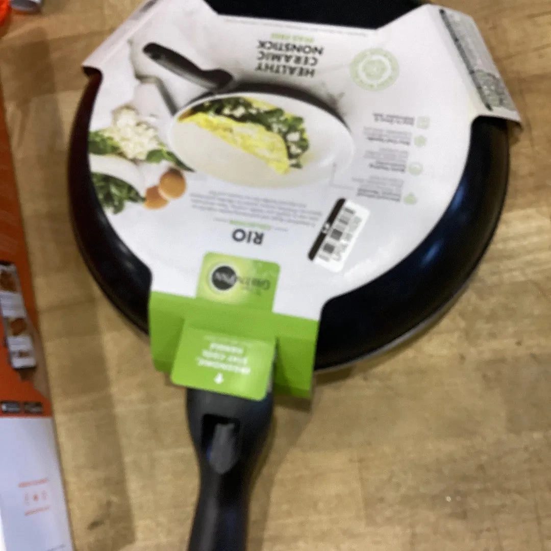 GreenPan Rio 10" Ceramic Nonstick Frying Pan Black