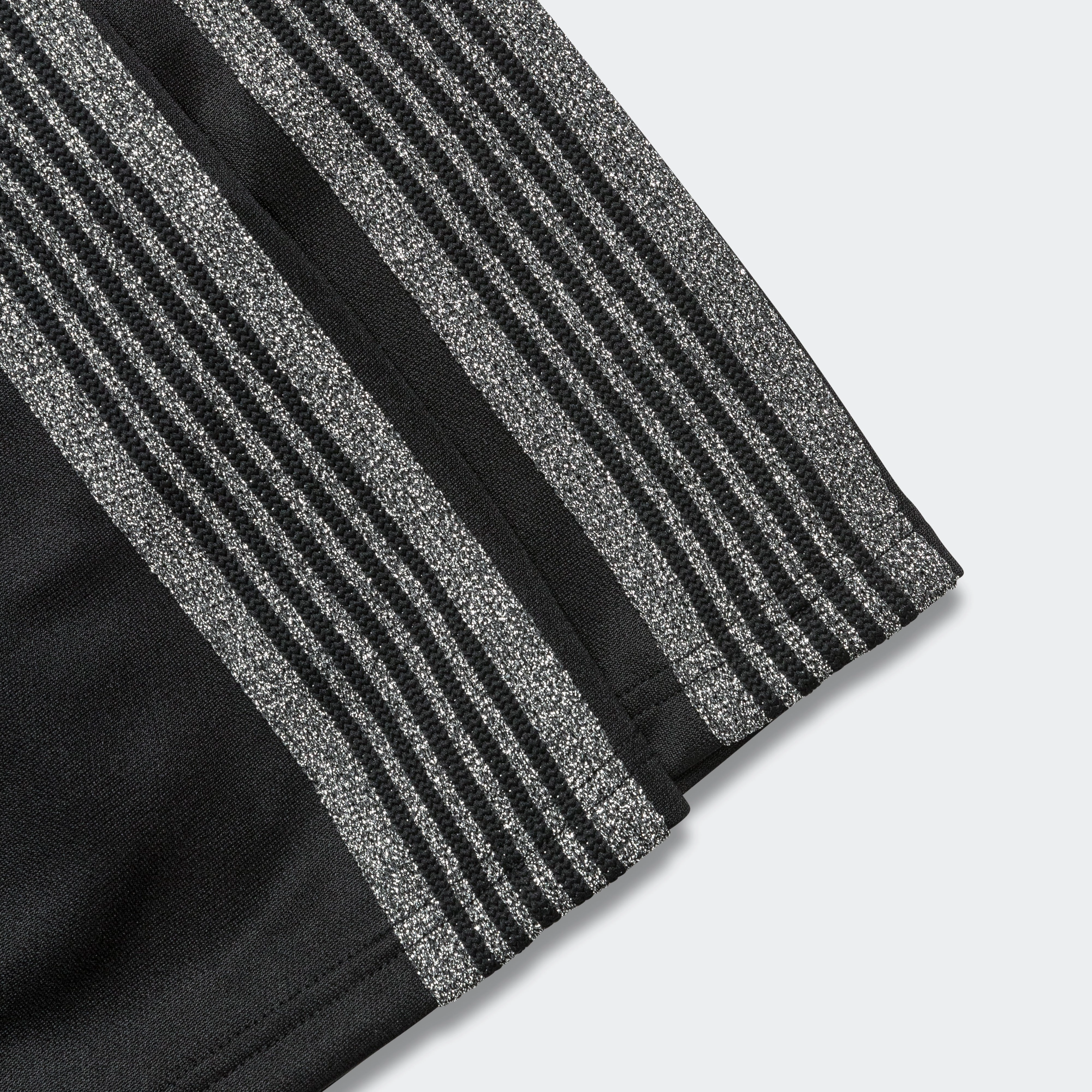 H.D. Track Pant x UP THERE - Black/Silver Poly Smooth