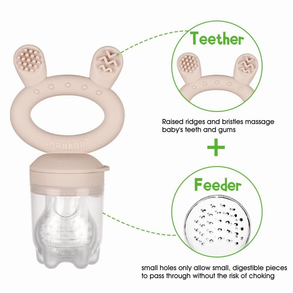 Haakaa Fresh Food Feeder & Cover Set