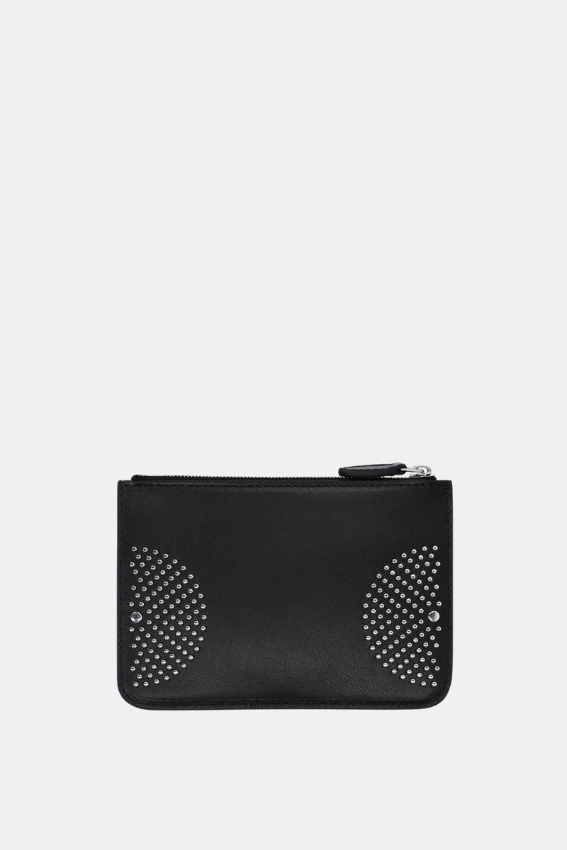 Hadar smooth leather small pouch