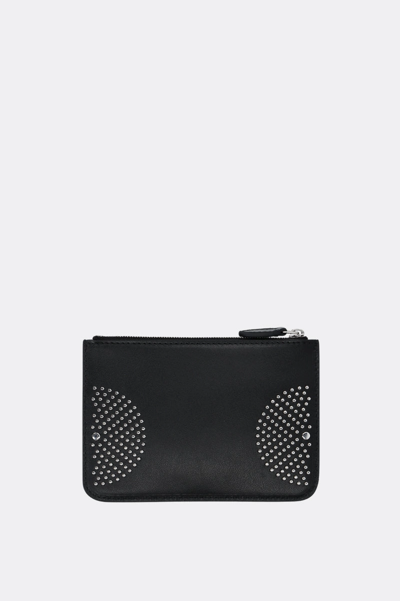 Hadar smooth leather small pouch