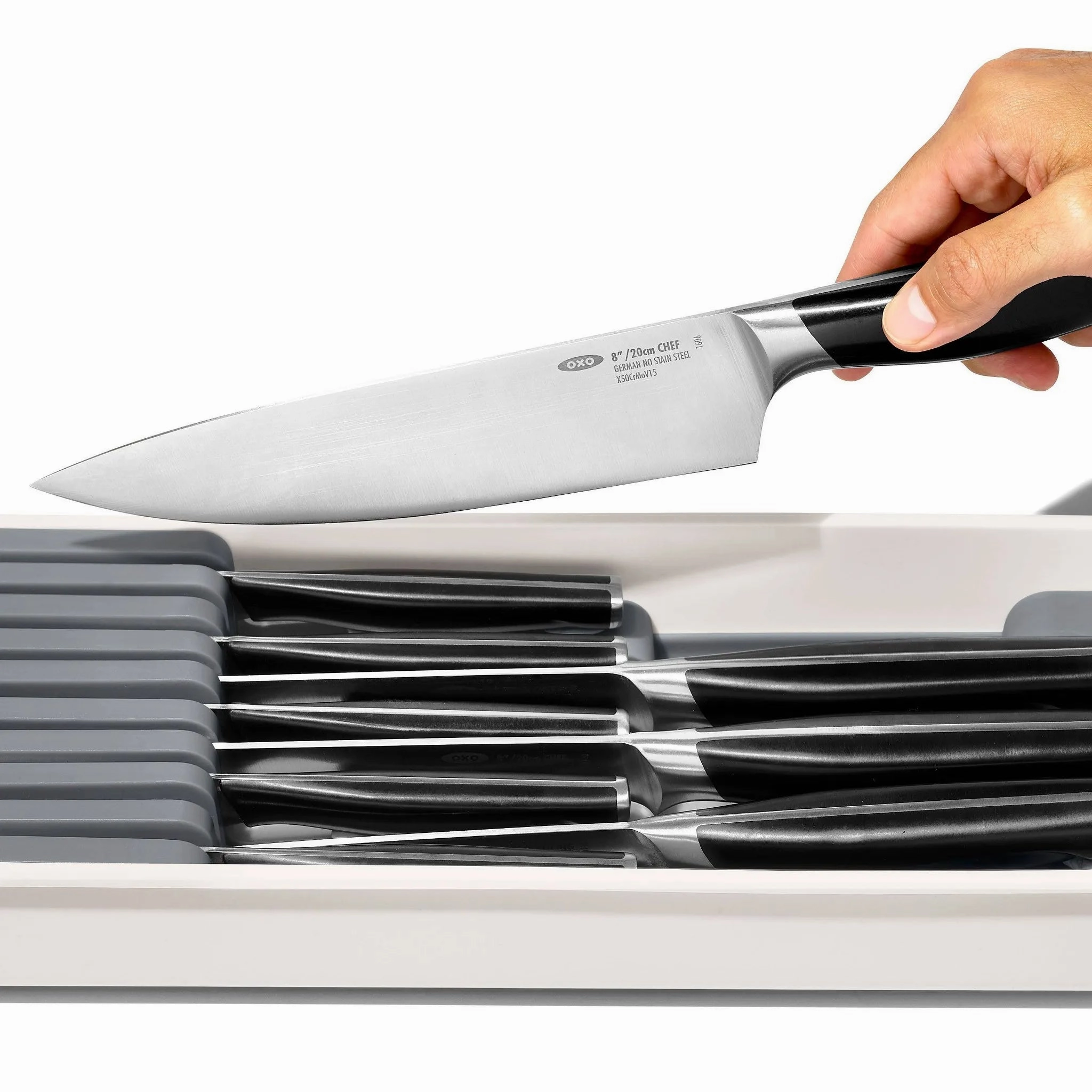 In Drawer Knife Organizer
