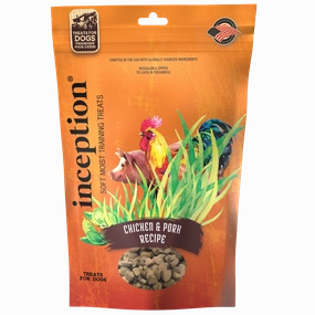 Inception Chicken & Pork Soft Moist Dog Training Treat