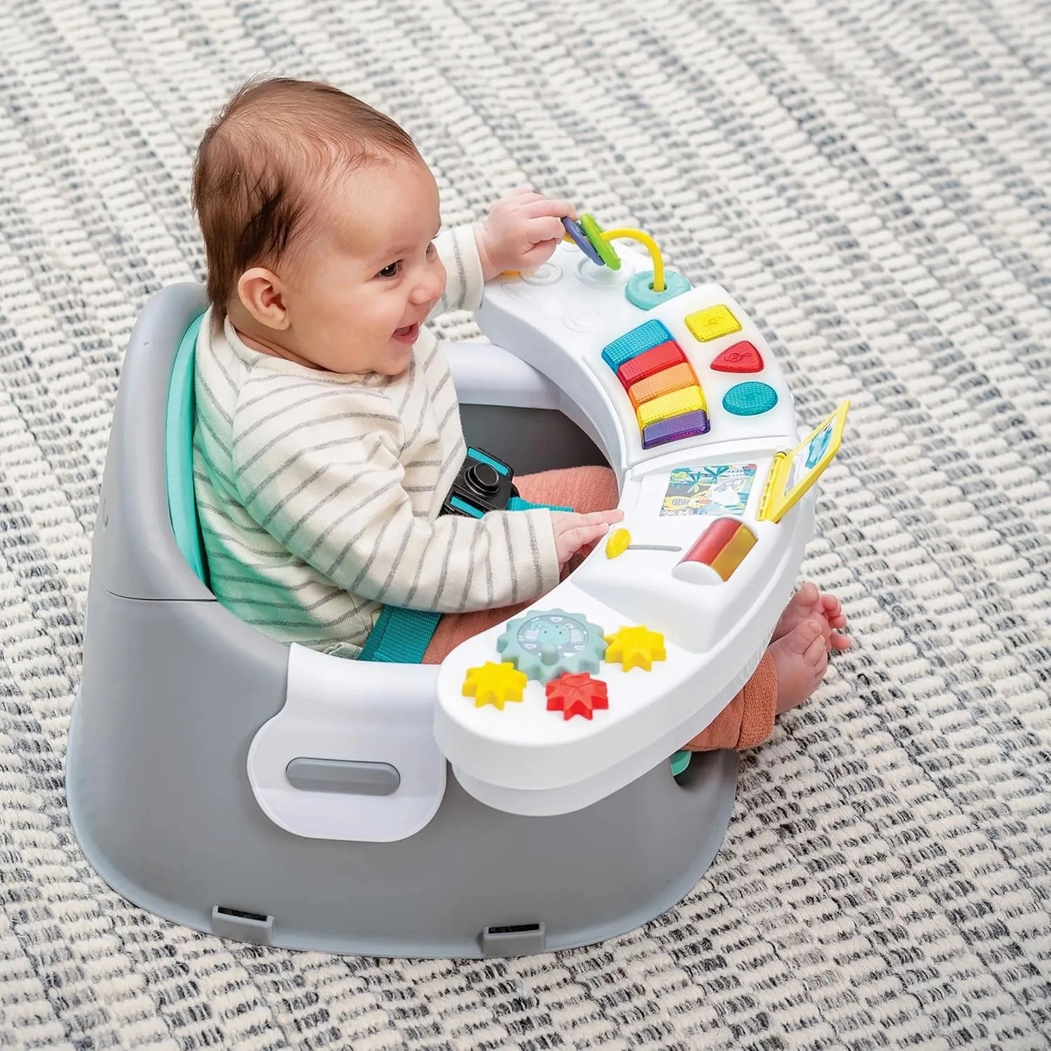 Infantino Music & Lights 3-in-1 Discovery & Booster Seat (See Description)