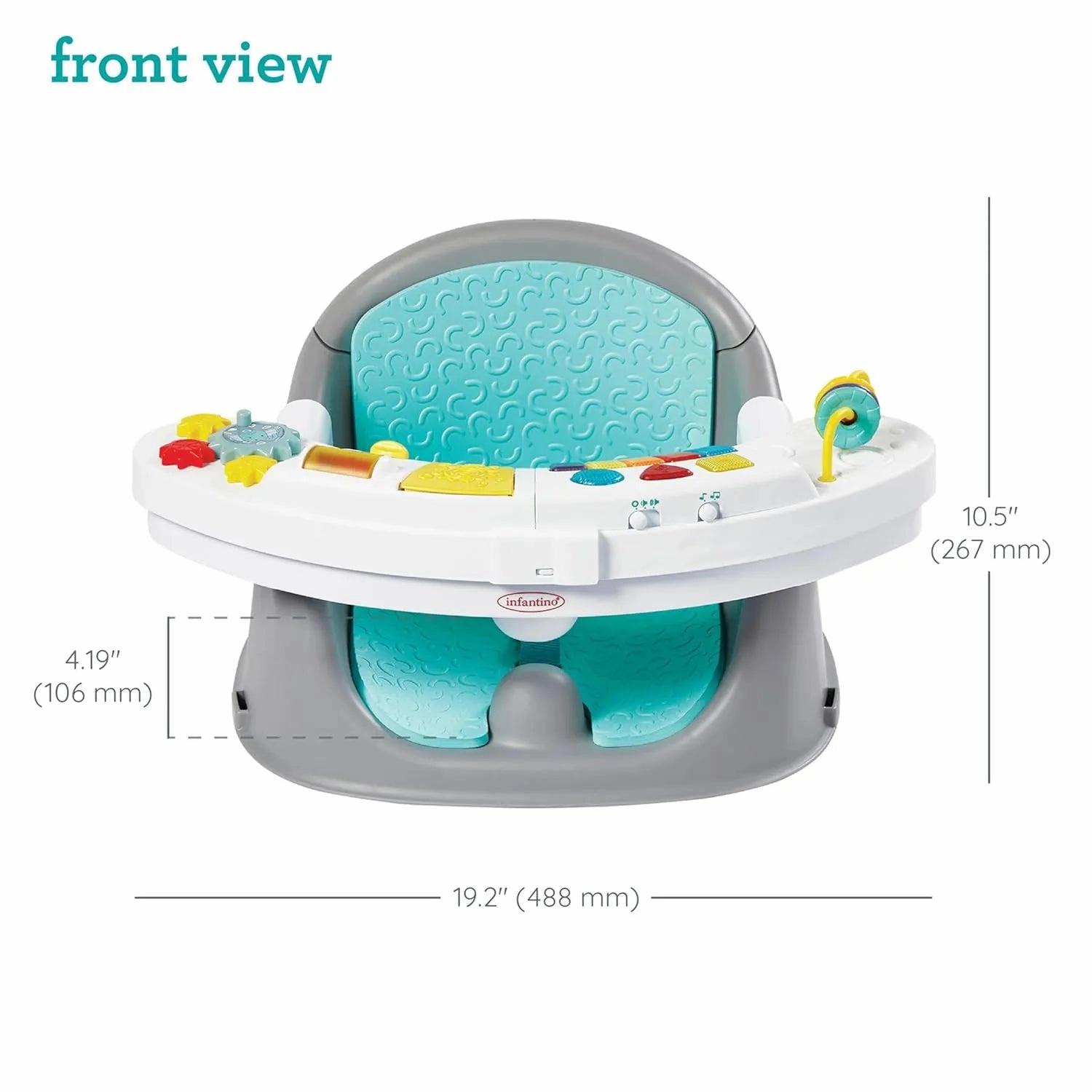 Infantino Music & Lights 3-in-1 Discovery Seat and Booster (See Description)