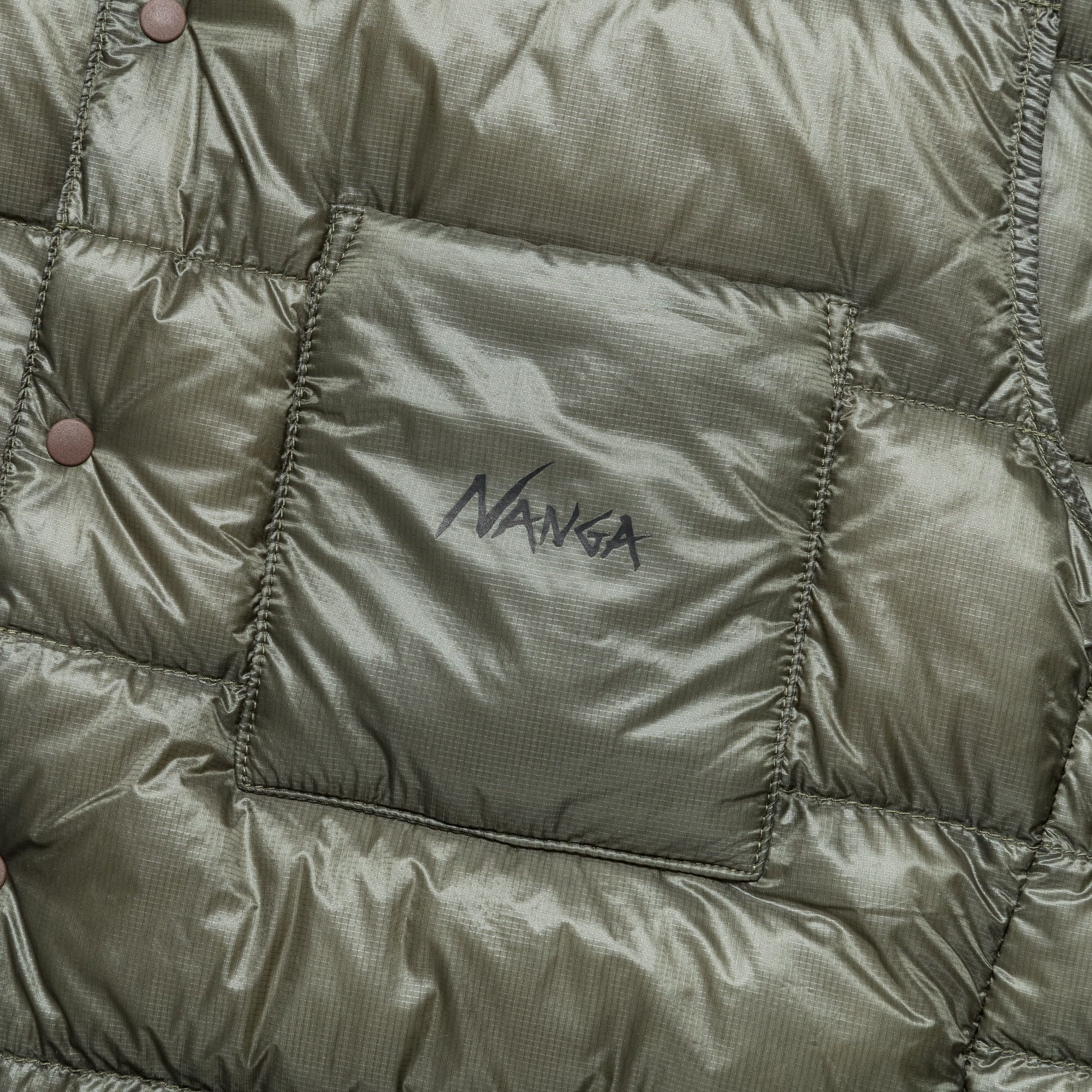 Inner Down Vest - Khaki