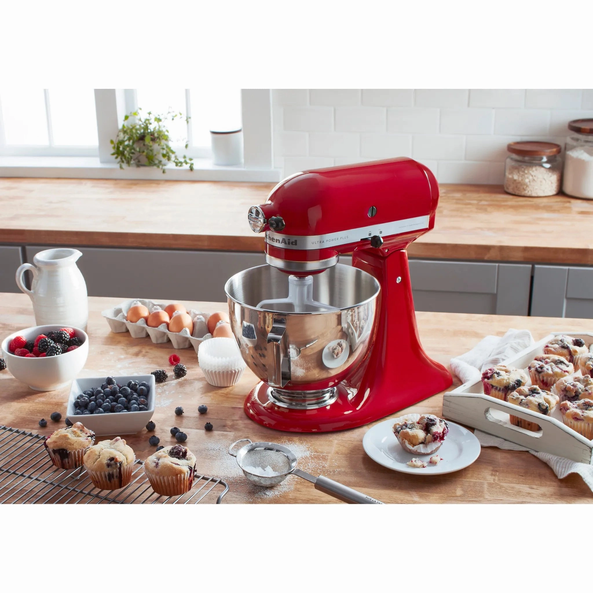 KitchenAid 4.5qt Tilt-Head Stand Mixer- Empire Red