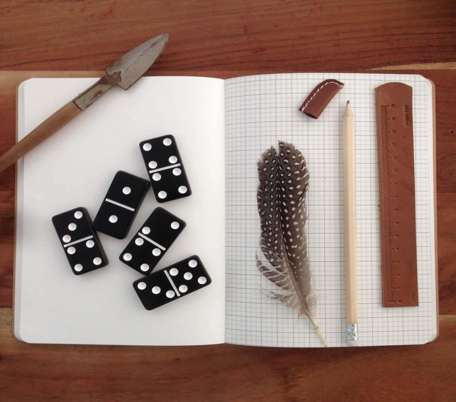 LEATHER RULER