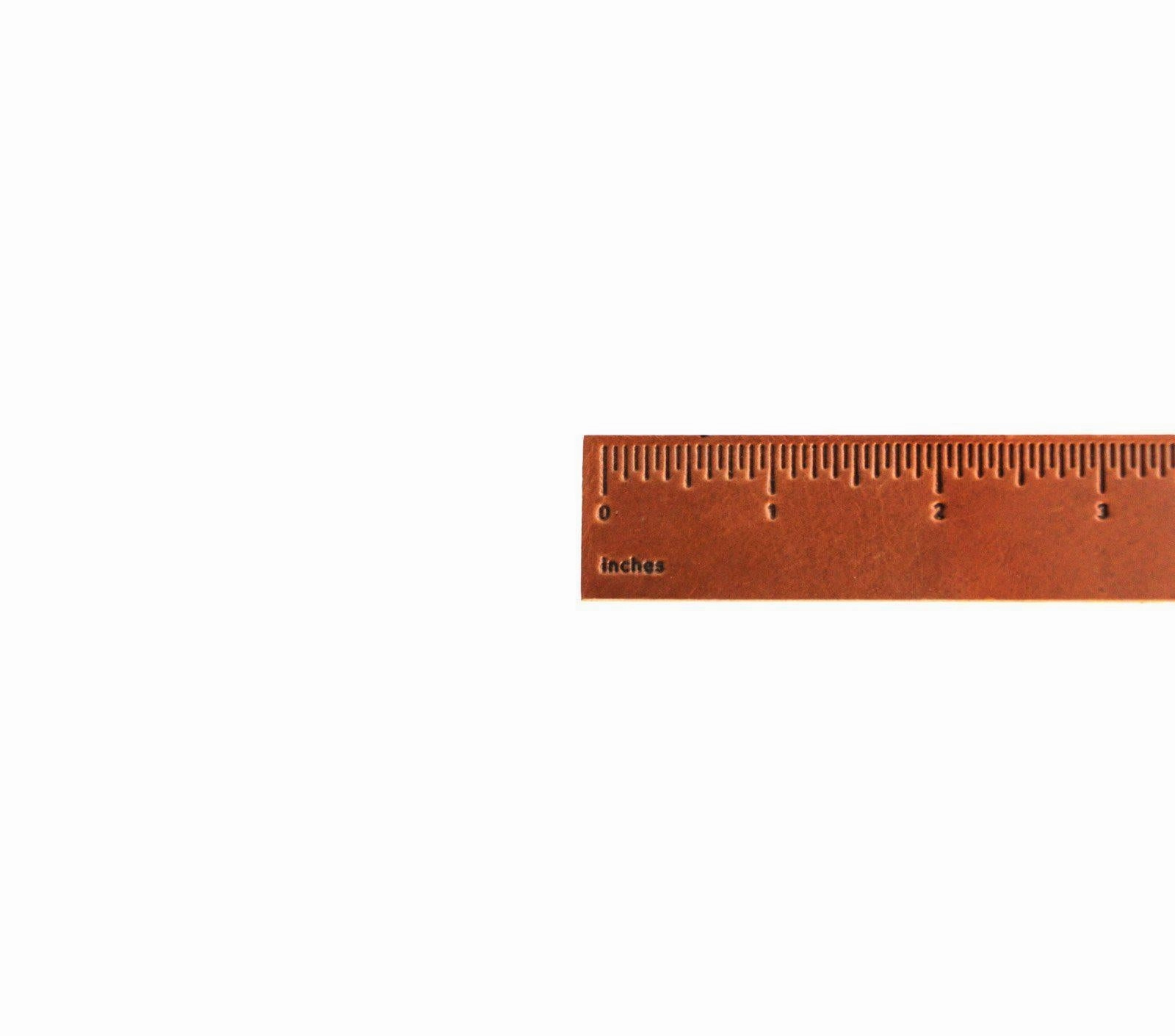 LEATHER RULER