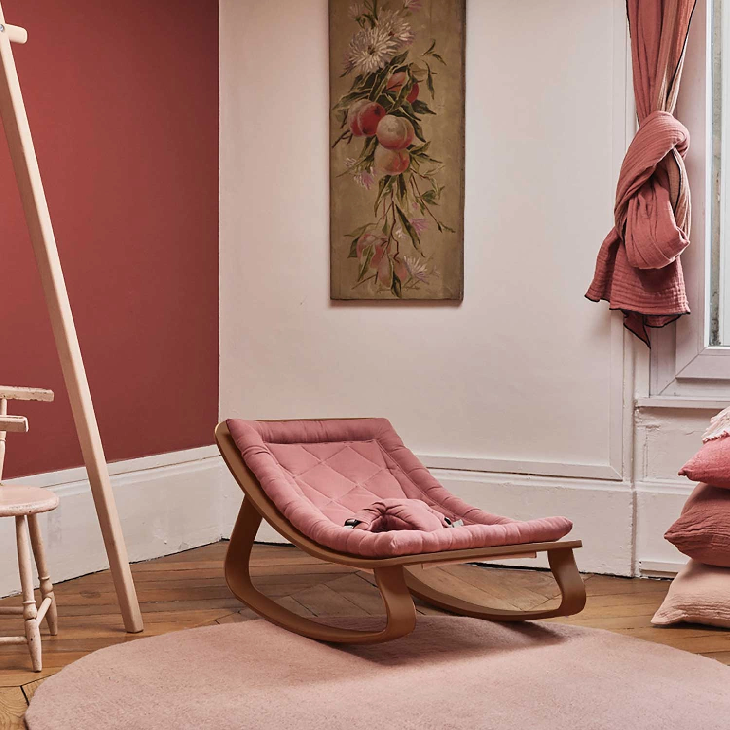 Levo Baby Rocker - Bois De Rose