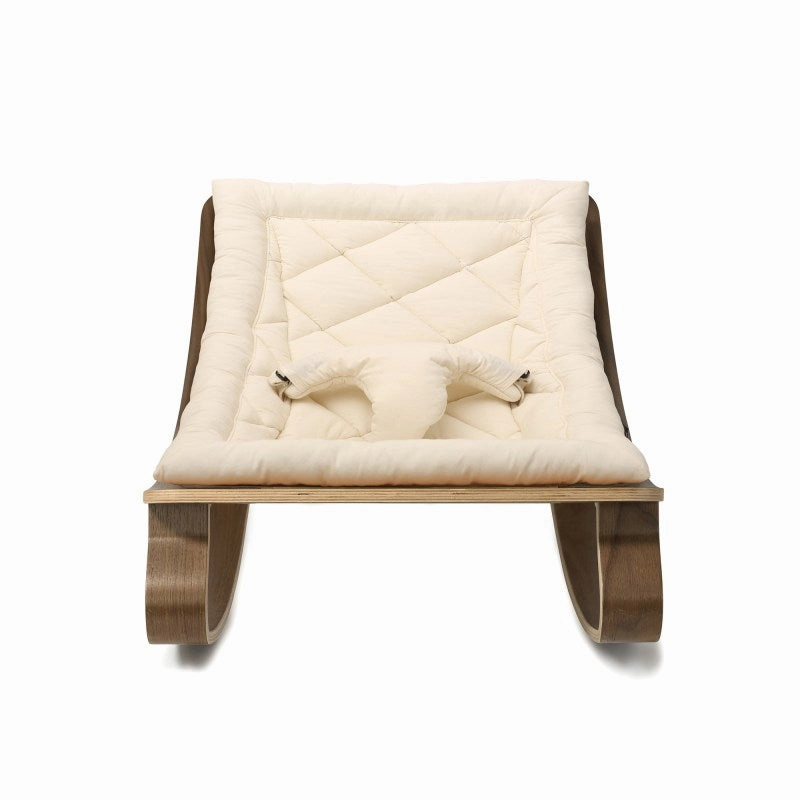 Levo Baby Rocker - Organic Milk/White