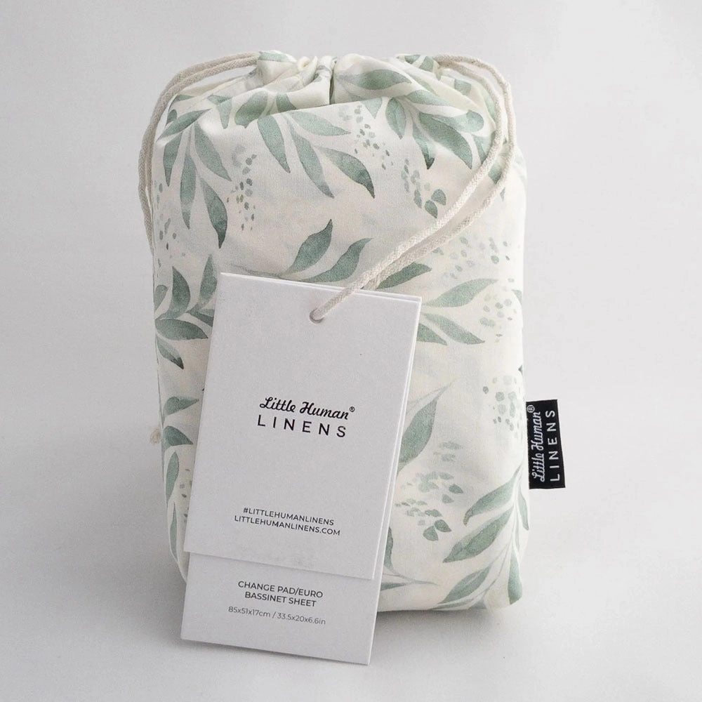 Little Human Linens Little Human Linens Waterproof Change Pad / Euro Bassinet Sheet 85x51